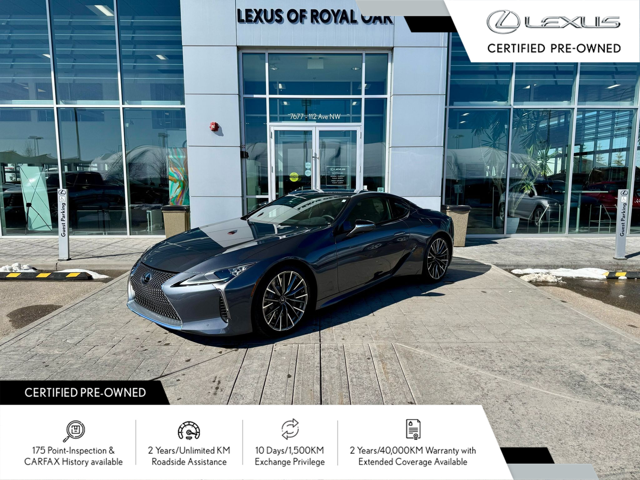 2024 Lexus LC PERFORMANCE PACKAGE / ZERO ACCIDENTS / CARBON