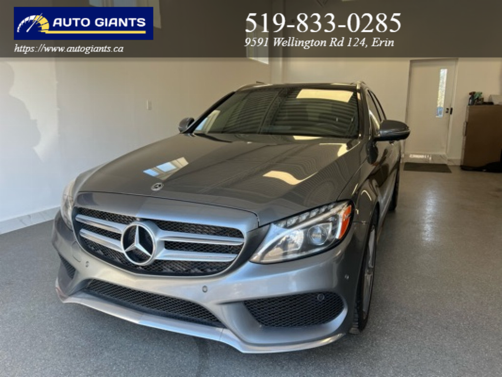 2018 Mercedes-Benz C-Class C 300 WAGON AMG PKG 4MATIC LEATHER PANOROOF NAV