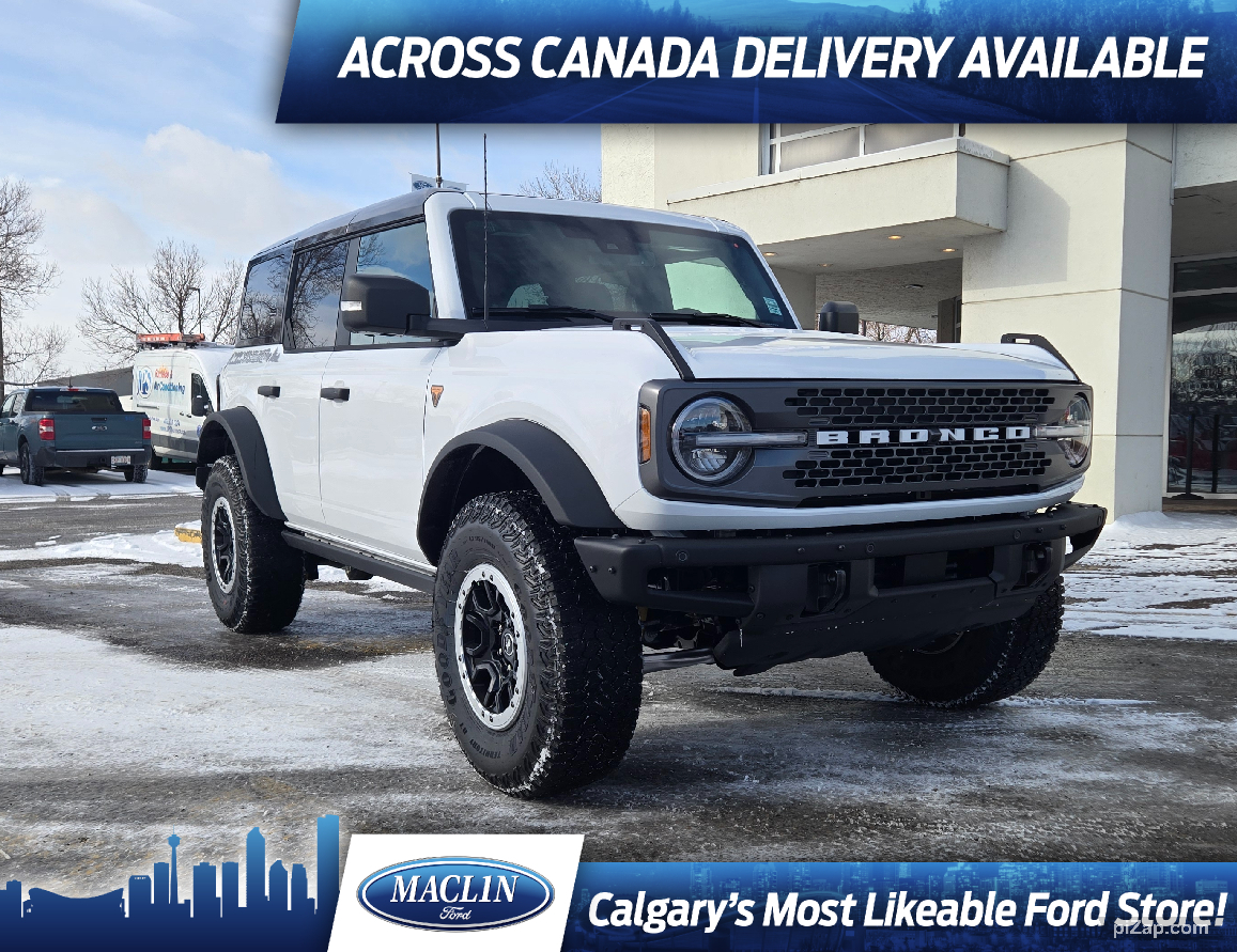 2025 Ford Bronco BADLANDS | SASQUATCH PKG | CO-PILOT360 | G.O.A.T.