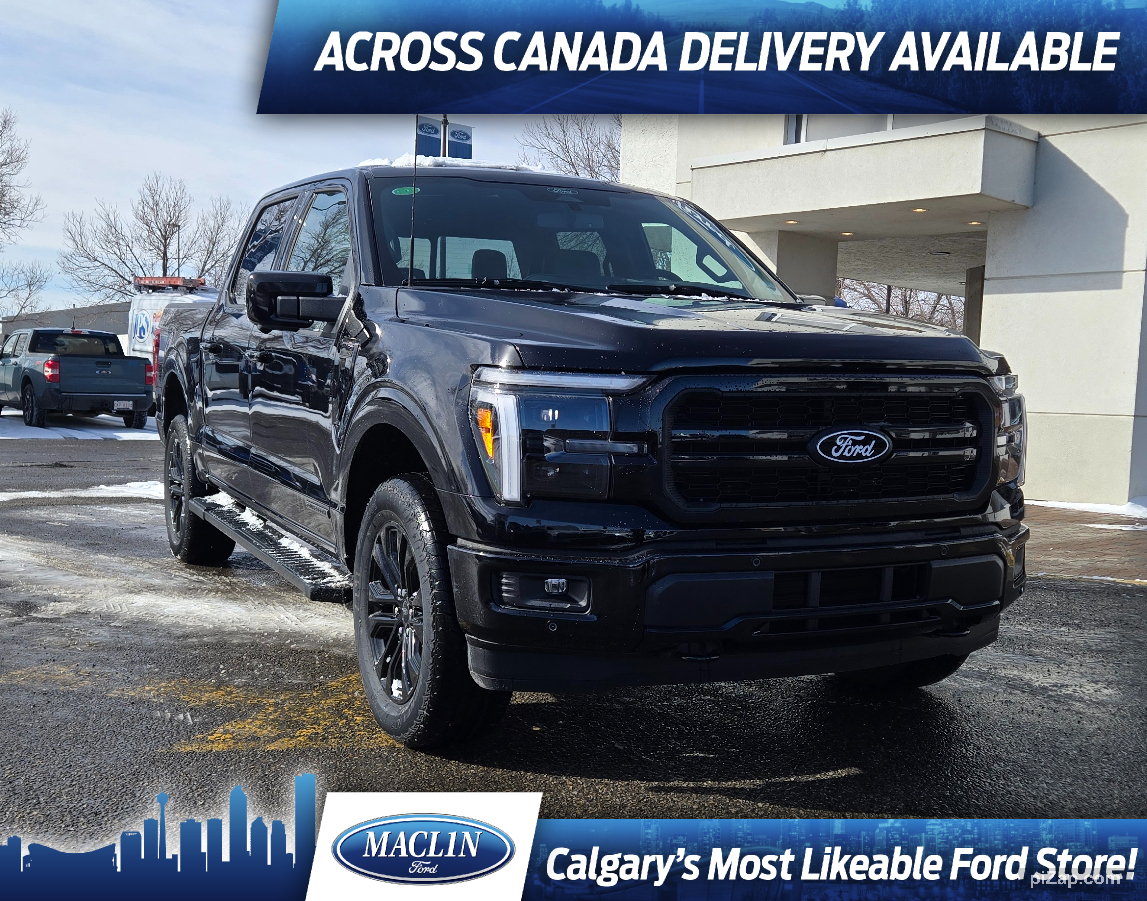 2025 Ford F-150 LARIAT | BLACK APP PKG | MOBILE OFF PKG | TOW PKG 