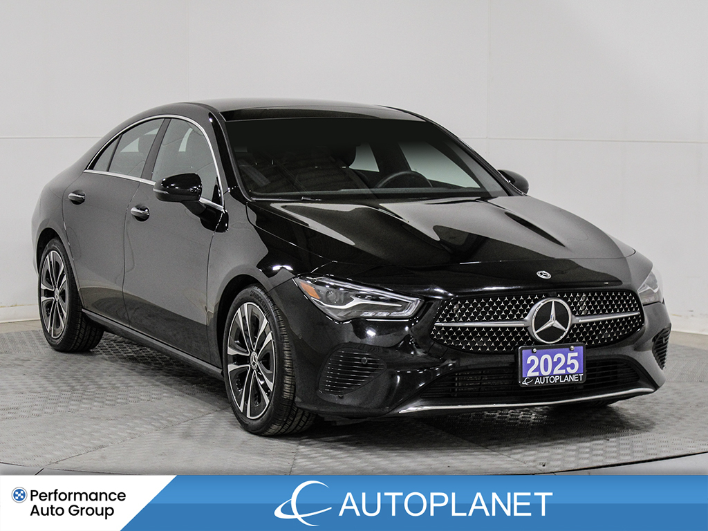 2025 Mercedes-Benz CLA250 4MATIC Coupe, Navi, Pano Roof, Ambient Lighting!