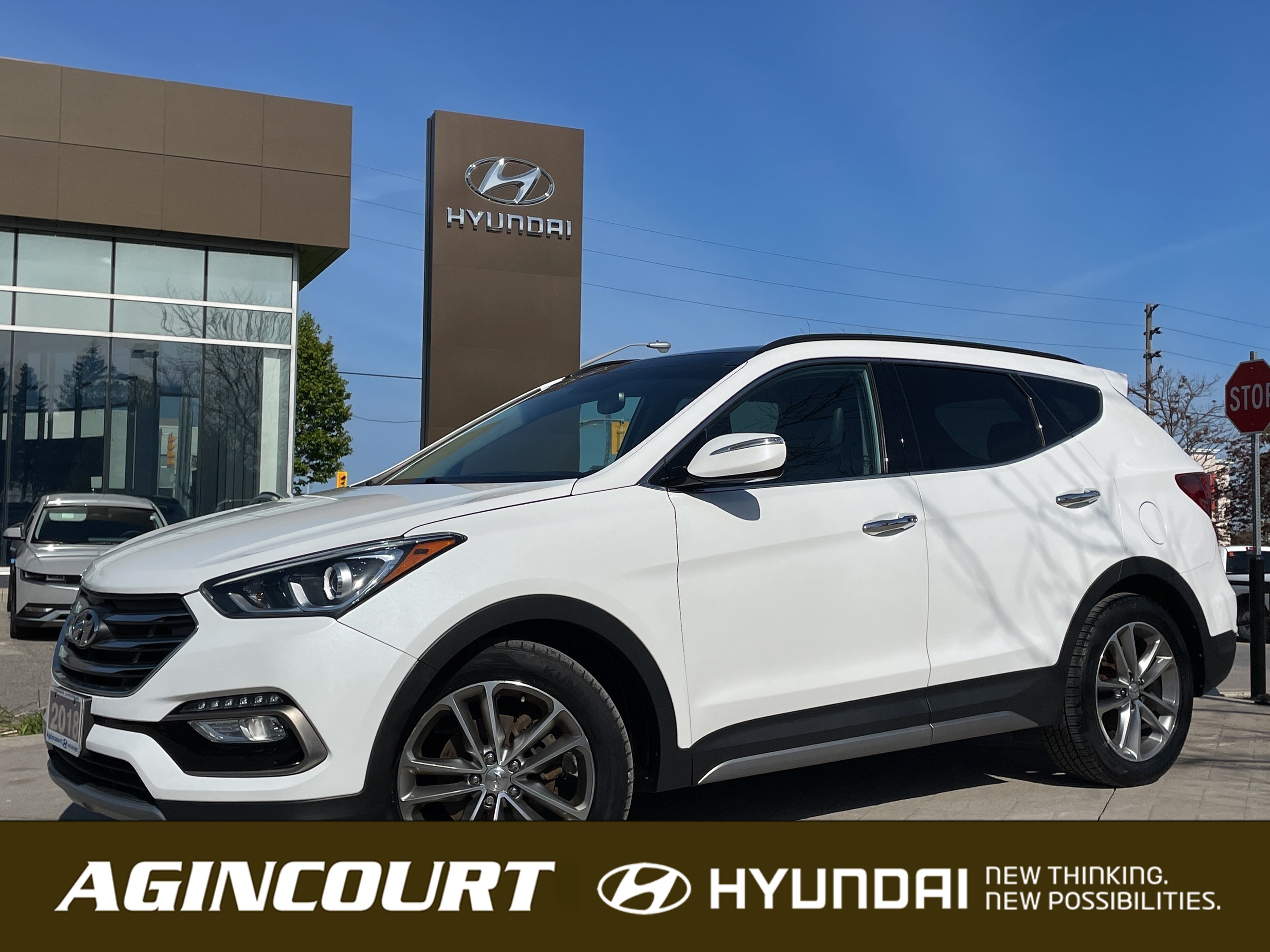 2018 Hyundai Santa Fe LIMITED | LEATHER | ONE OWNER | AWD | $0 DOWN OAC 