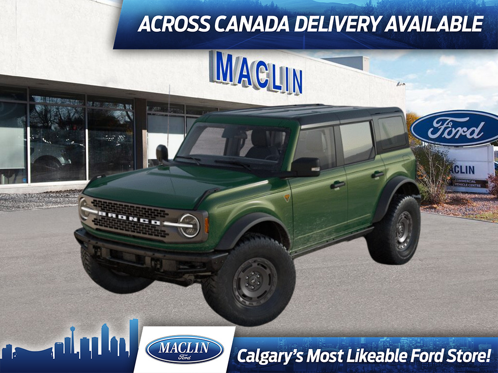 2025 Ford Bronco BADLANDS | SASQUATCH PKG | CO-PILOT360 | G.O.A.T.