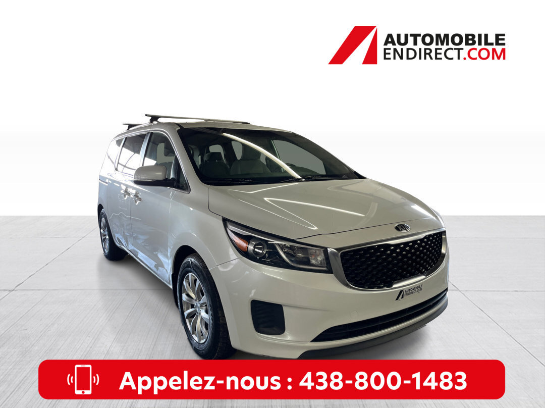 2018 Kia Sedona LX	Mags 8Passagers A/C Sièges chauffants Caméra