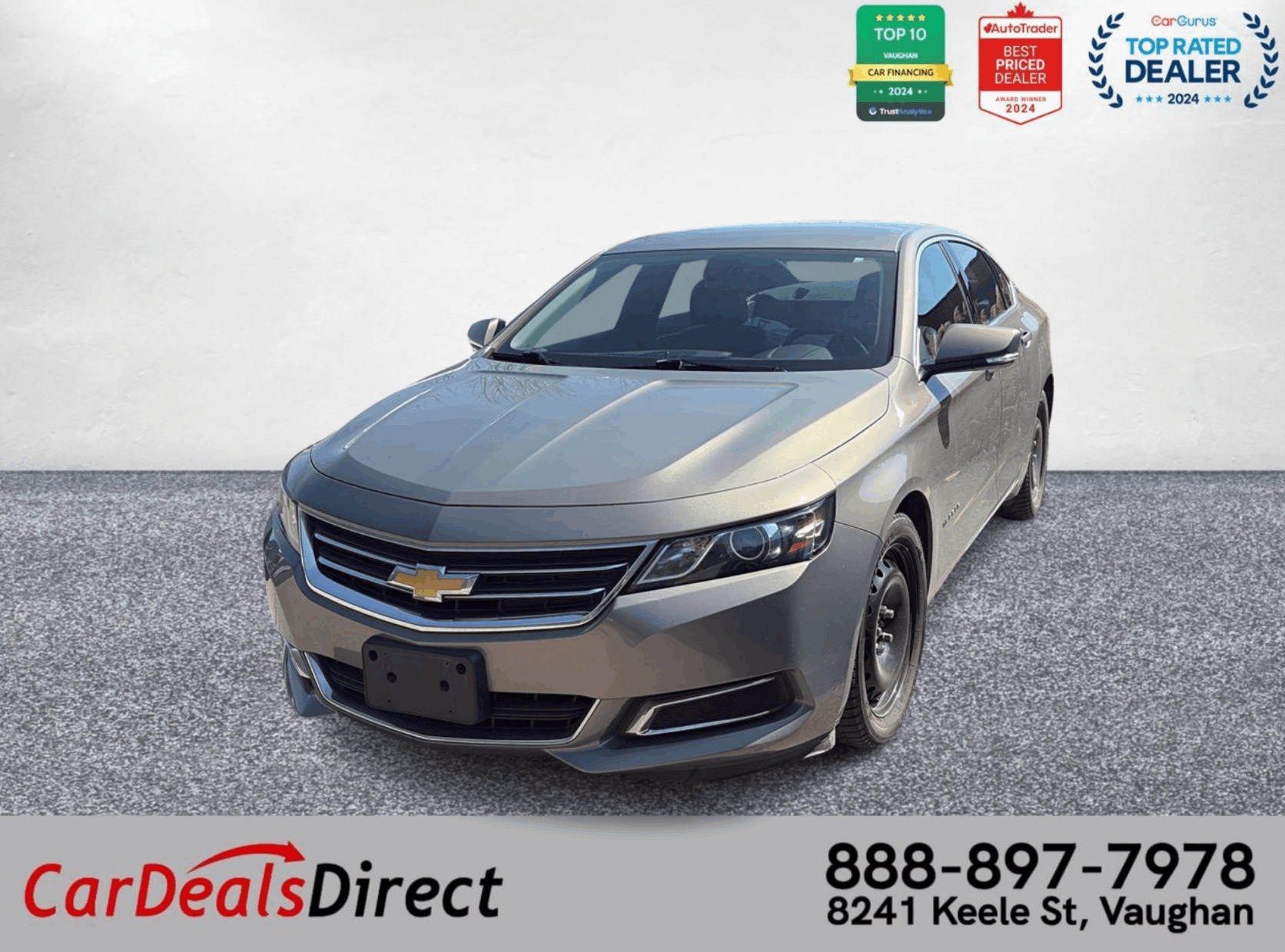 2017 Chevrolet Impala 1LT/Leather/Back Up Cam/Bluetooth/Apple Carplay/ H