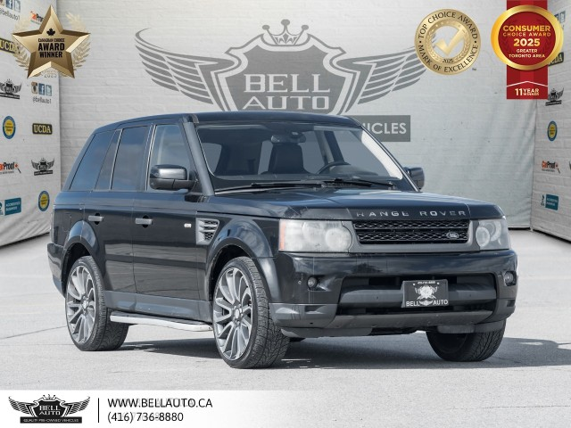 2010 Land Rover Range Rover Sport LUX, 4WD, Navi, SunRoof, Sensors, HeatedSeats,