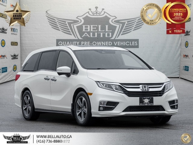 2019 Honda Odyssey EX-L RES, 8-PASS, LEATHER, NAVI, MOONROOF, BACKUPC