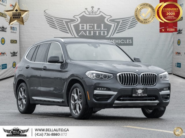 2020 BMW X3 xDrive30i, AWD, NAVI, PANO, BACKUPCAM, B.SPOT, NOA