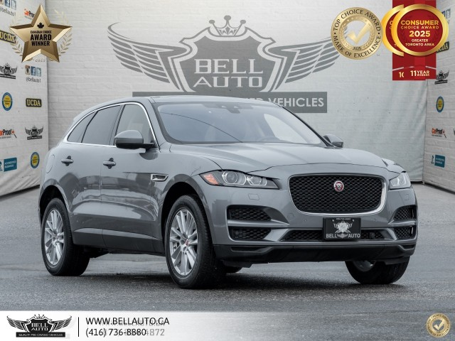 2020 Jaguar F-Pace Prestige, NAVI, PANO, AWD, BACKUPCAM, B.SPOT, MERI