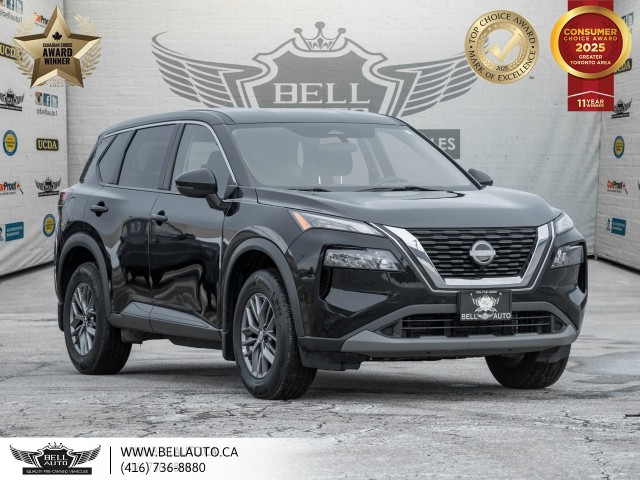 2022 Nissan Rogue S, AWD, BACKUPCAM, B.SPOT, SENSORS, SATELLITERADIO