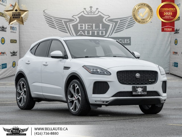2018 Jaguar E-Pace First Edition, AWD, HUD, NAVI, PANO, BACKUPCAM, B.