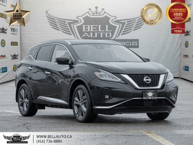 2022 Nissan Murano Platinum, LEATHER, AWD, NAVI, PANO, BACKUPCAM, SEN