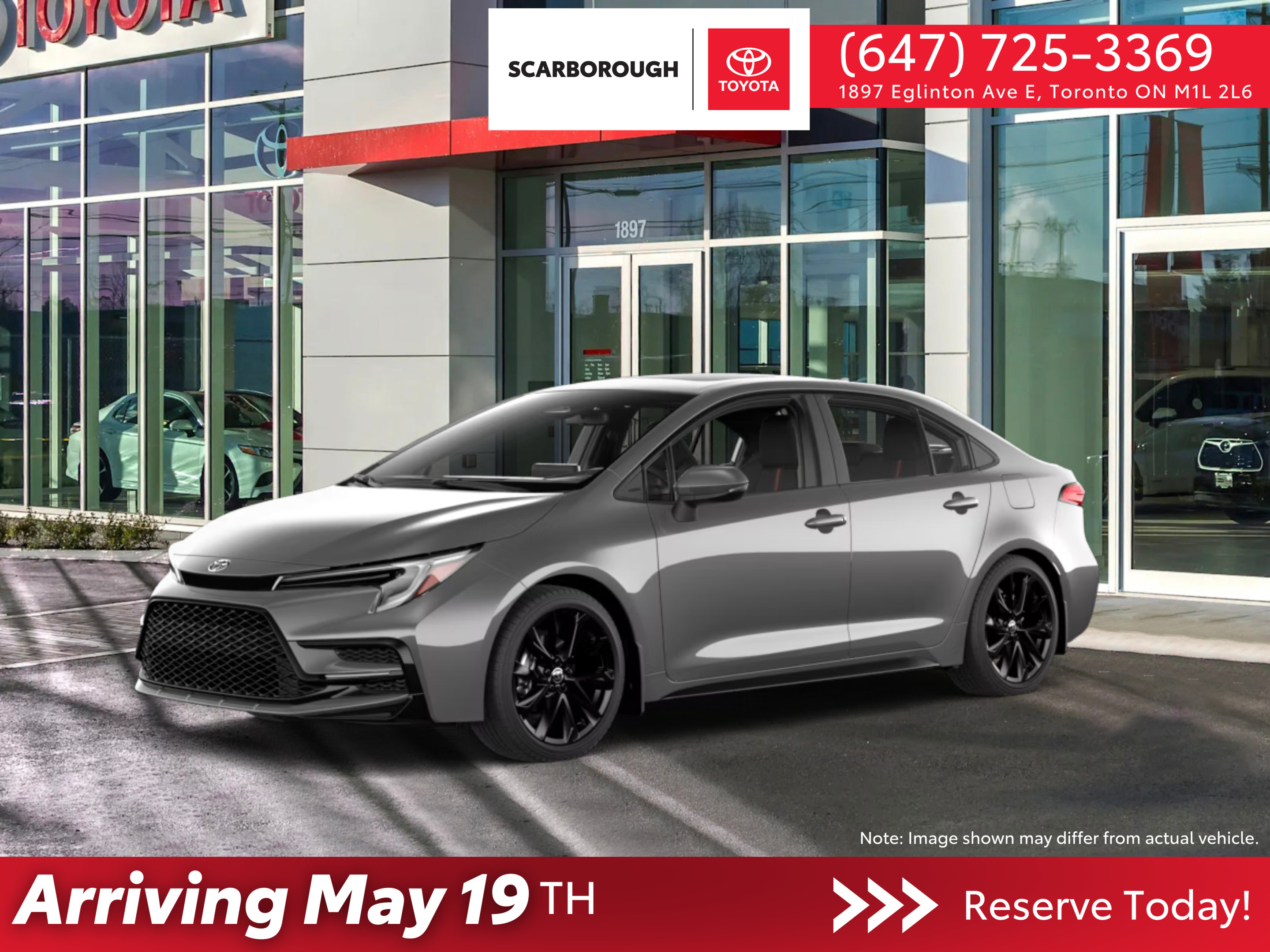 2025 Toyota Corolla SE Upgrade CVT - Incoming May