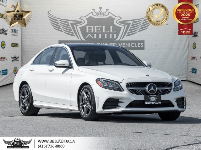 2020 Mercedes-Benz C-Class C 300, AMGPKG, NAVI, PANO, BACKUPCAM, SATELLITERAD