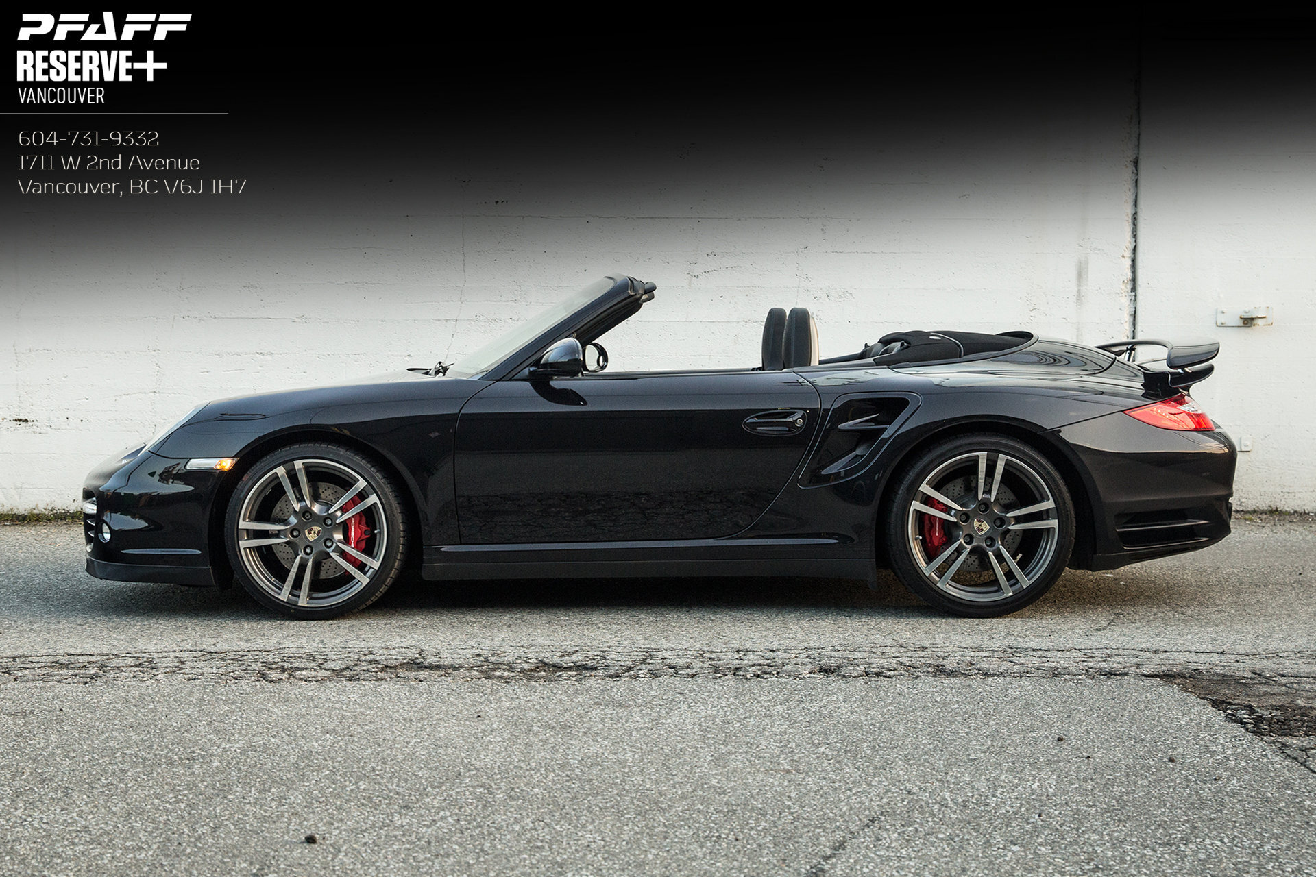 2010 Porsche 911 Turbo Cabriolet