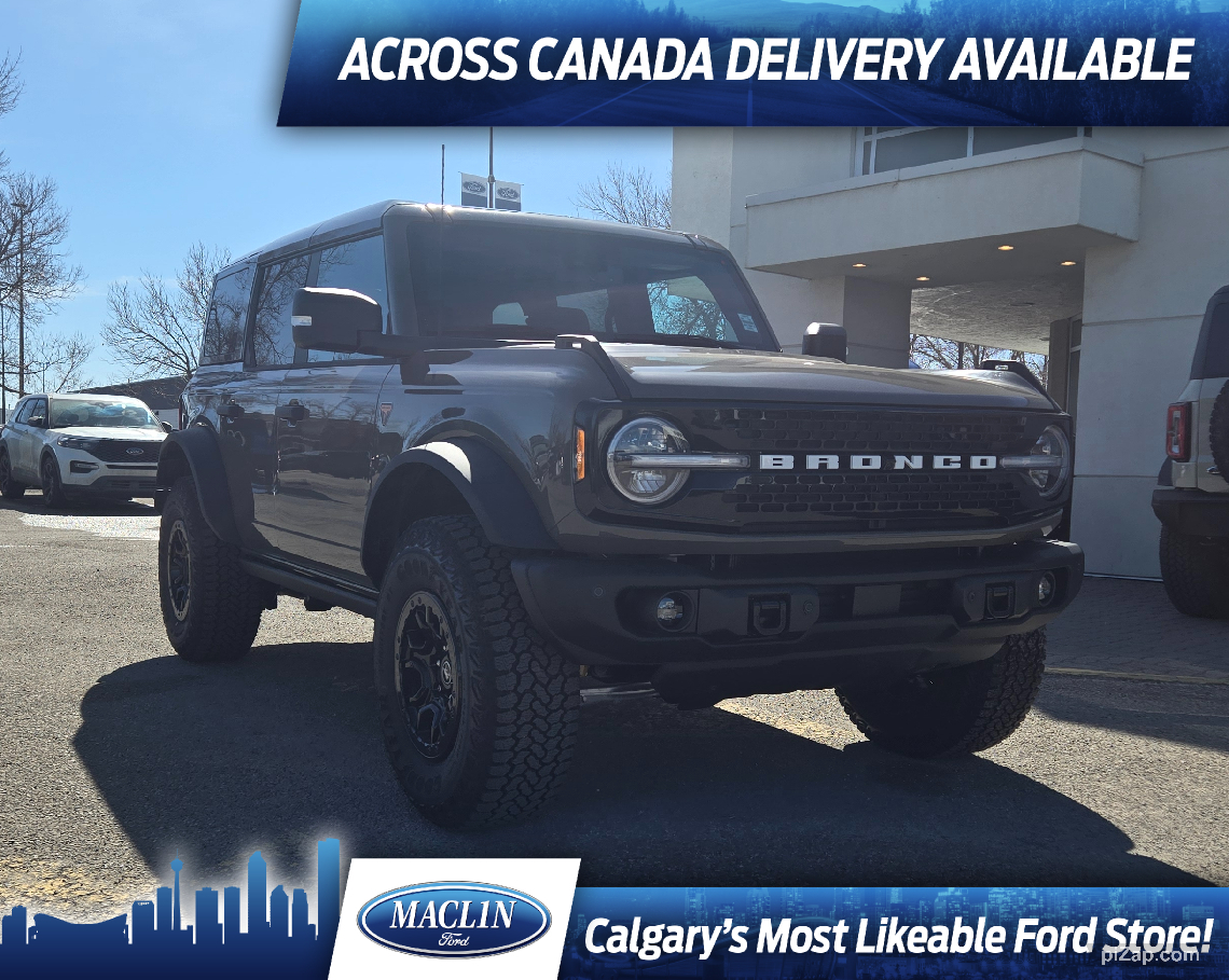 2025 Ford Bronco BADLANDS | SASQUATCH PKG | BLACK APP PKG | G.O.A.T