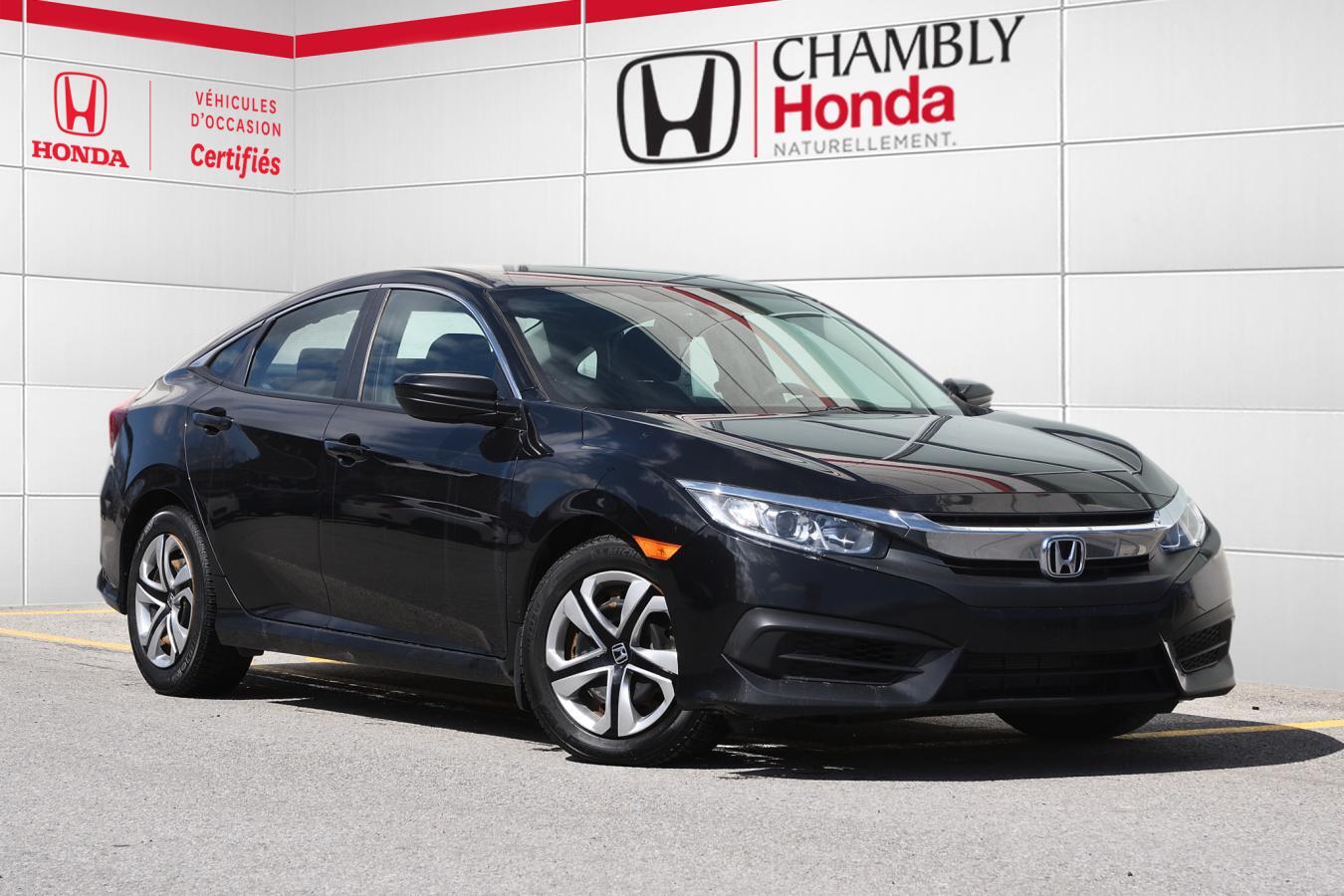 2017 Honda Civic Sedan LX / automatique / 1proprio /  caméra recul /