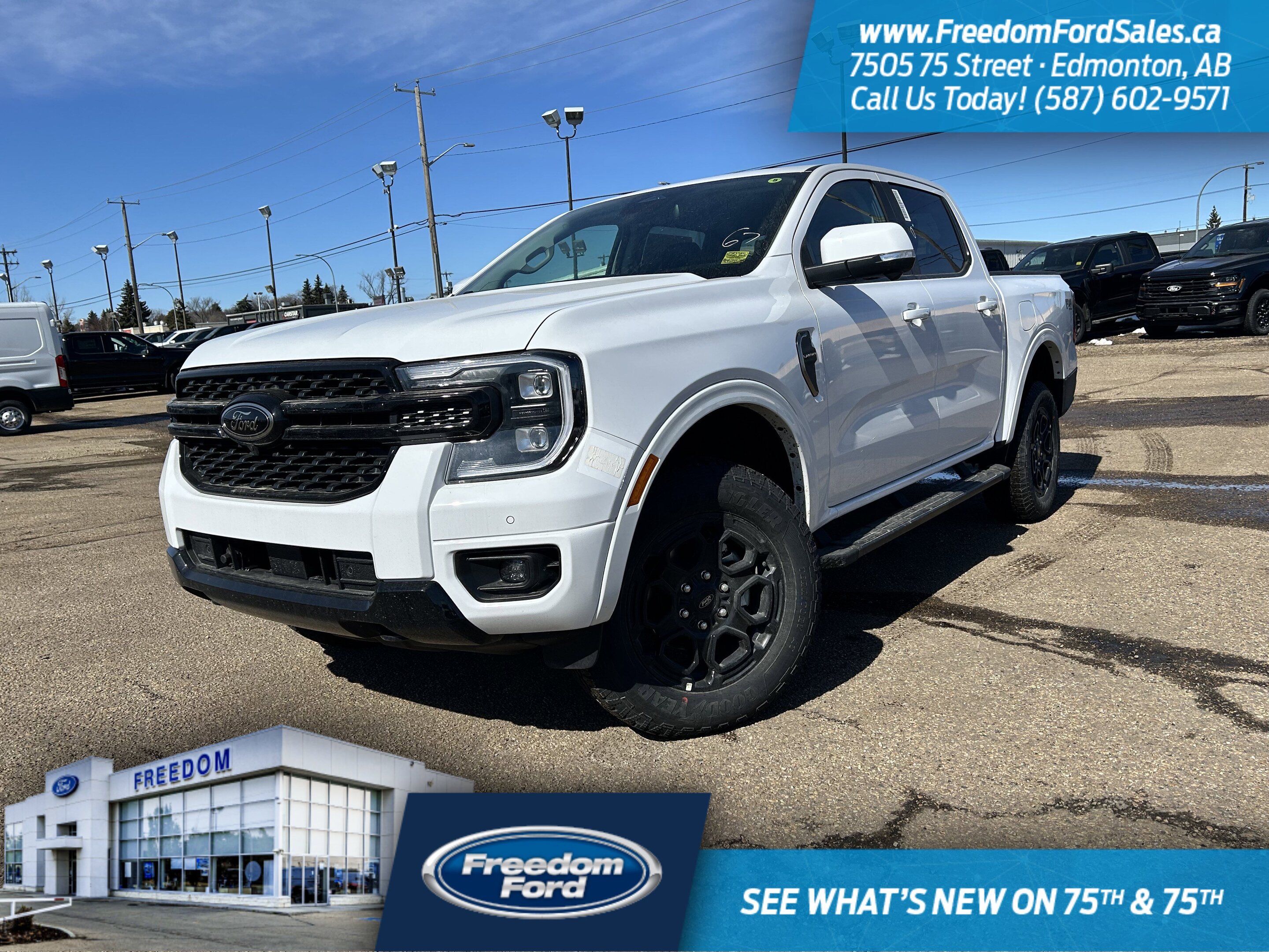 2025 Ford Ranger Lariat | 500A | 4X4 | SuperCrew 128