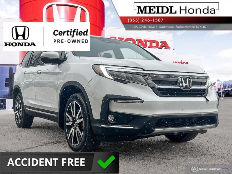 2022 Honda Pilot Touring 7 Passenger  - LOW KMS - REAR ENTERTAINMEN