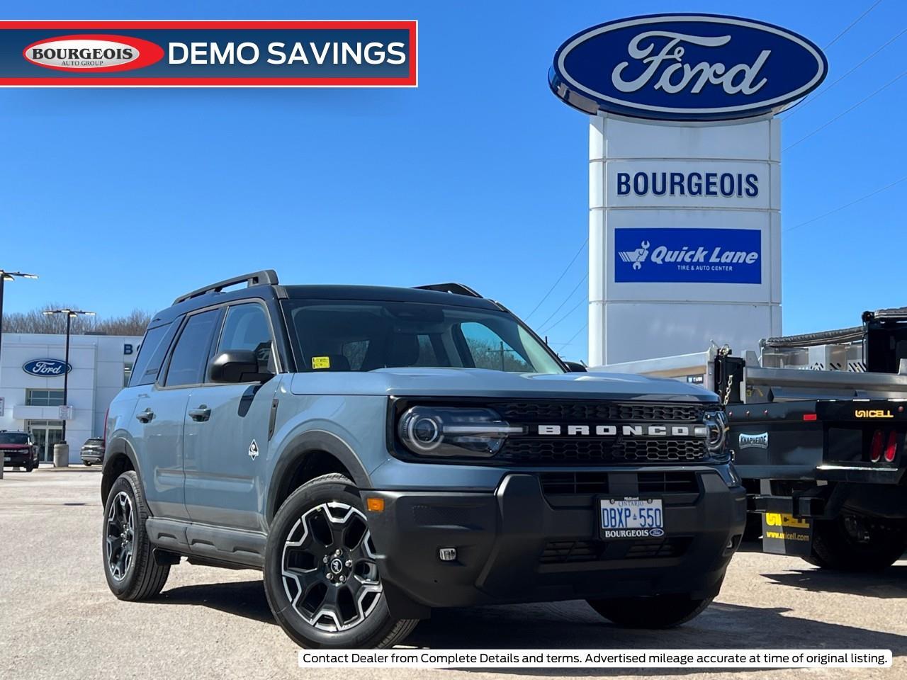 2025 Ford Bronco Sport Outer Banks *REMOTE START,HTD SEATS,LANE ASSIST*