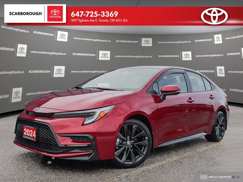 2024 Toyota Corolla SE Upgrade CVT | Sunroof | Alloys | Power Groups