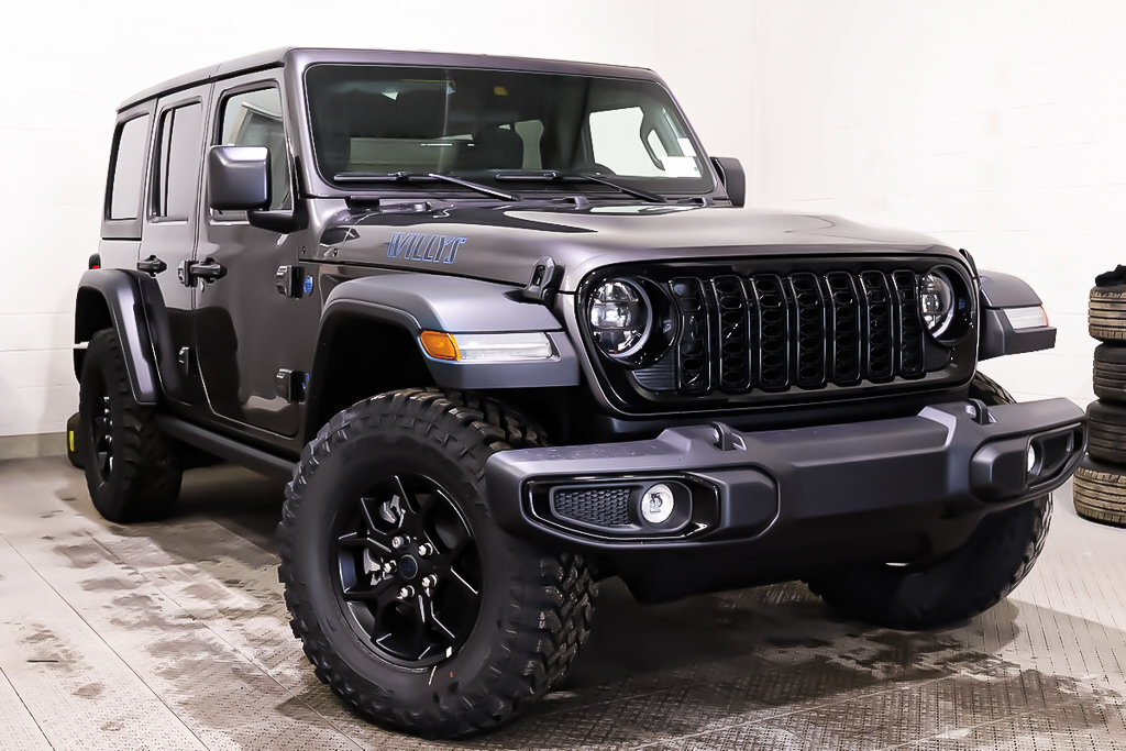 2025 Jeep Wrangler 4xe WILLYS WILLYS HYBRIDE/ENSEMBLE 2 TOÎTS/ENS ATTELAG