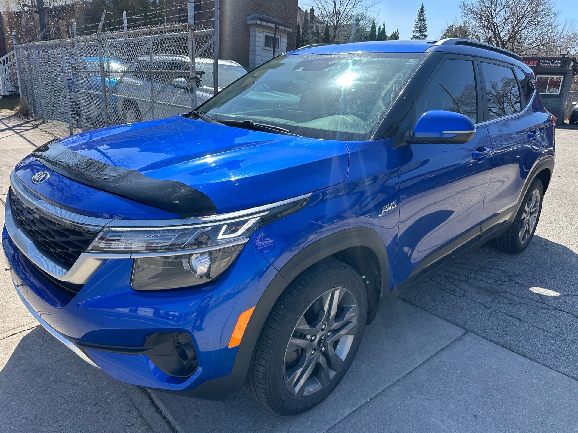 2021 Kia Seltos EX AWD remote start & sunroof &leather