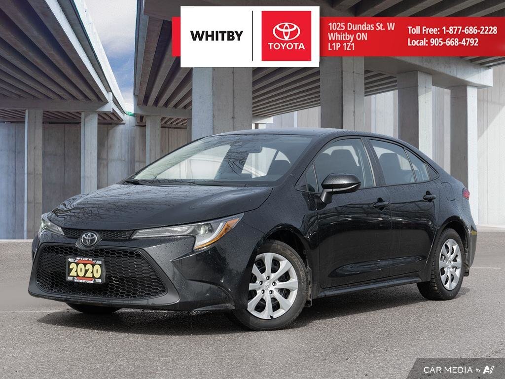 2020 Toyota Corolla LE CVT FWD 1.8L / Premium Fabric Seats