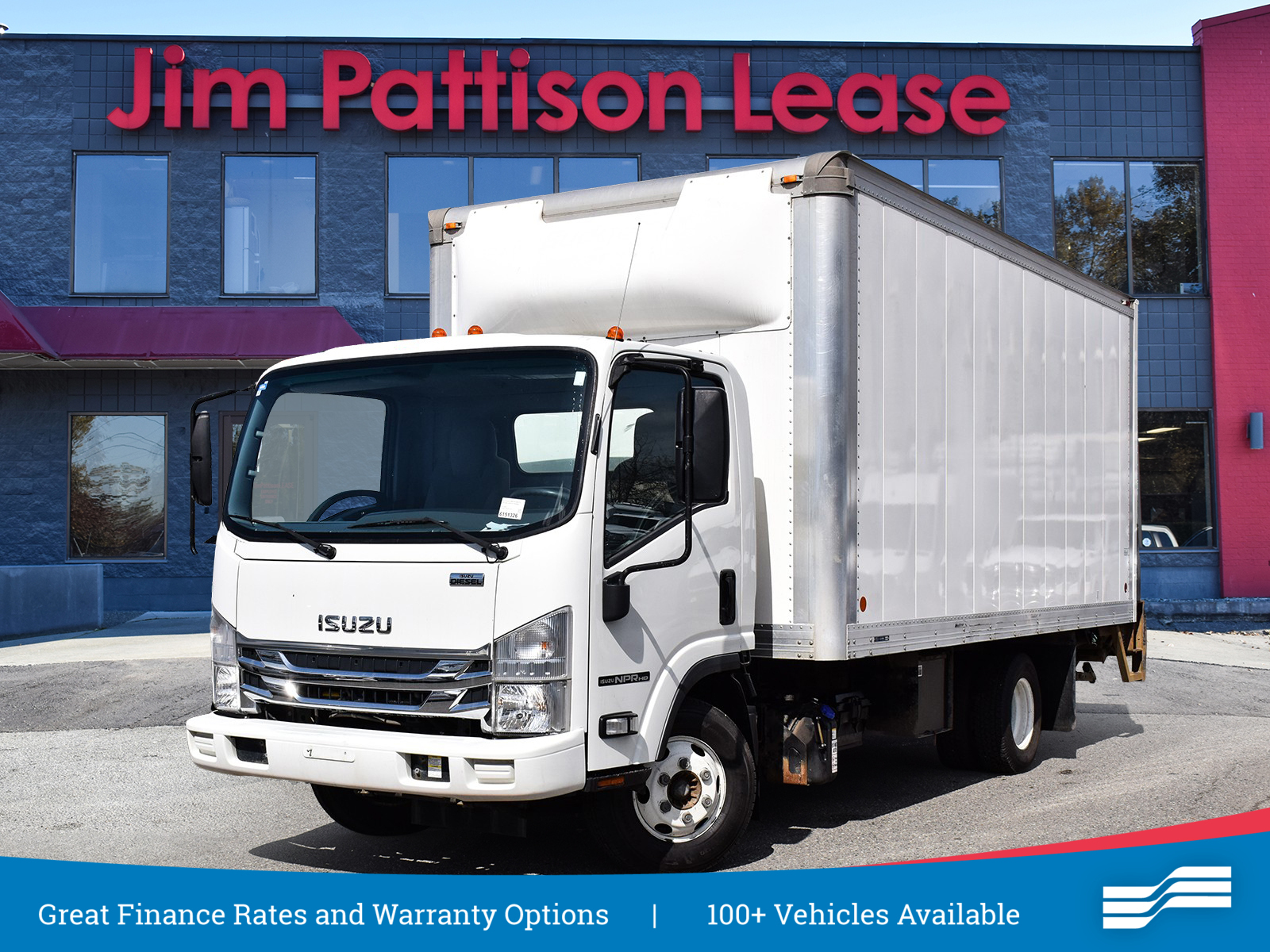 2020 Isuzu NPR HD DSL REG AT Cube Van
