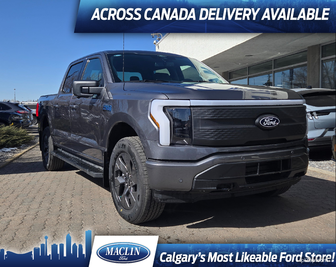 2025 Ford F-150 Lightning LARIAT | MAX TRAILER TOW PKG | MOBILE PWR CORD 