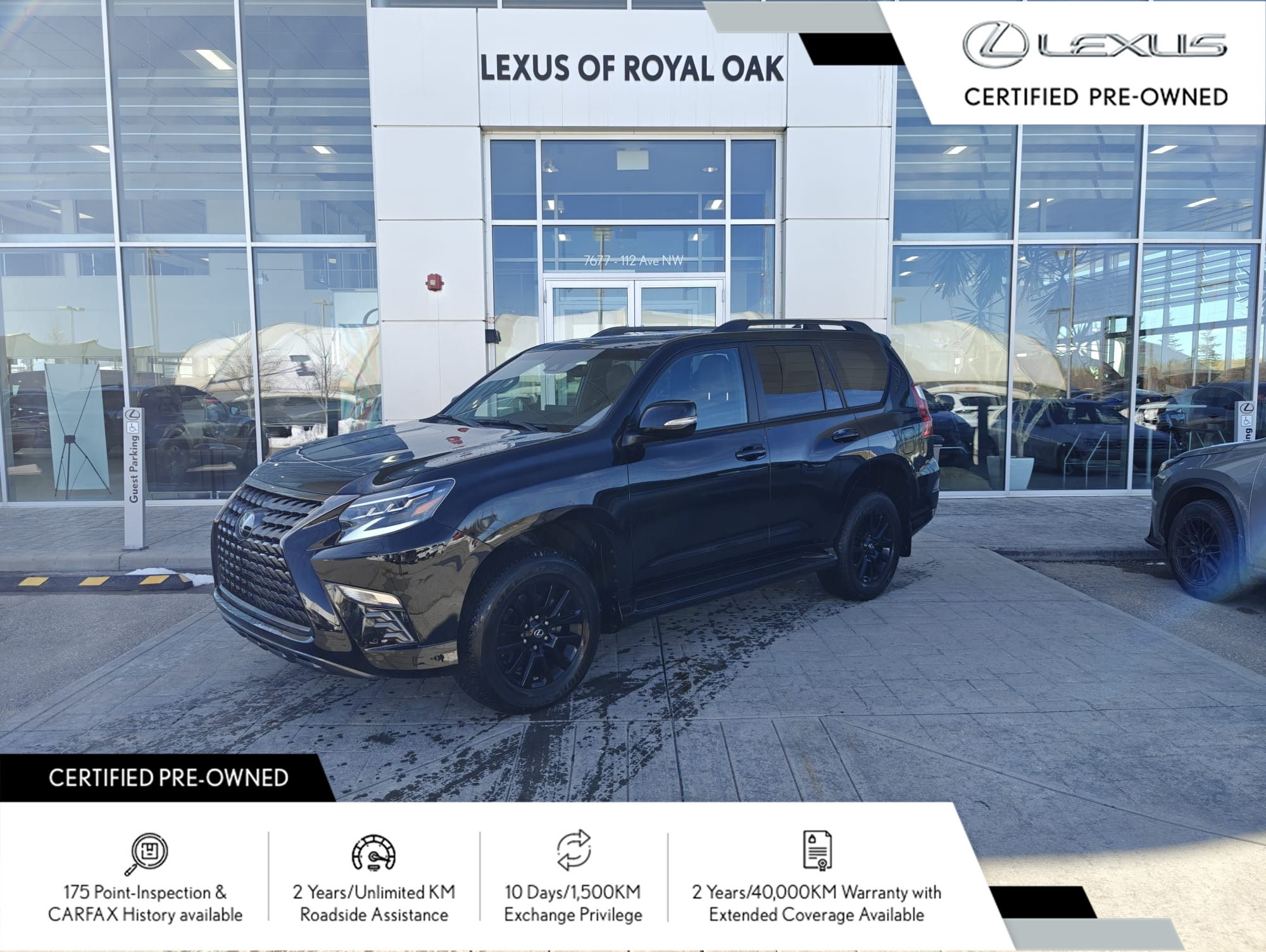 2022 Lexus GX 460 Premium BLACK LINE SPECIAL EDITION / POWEREFUL V8 
