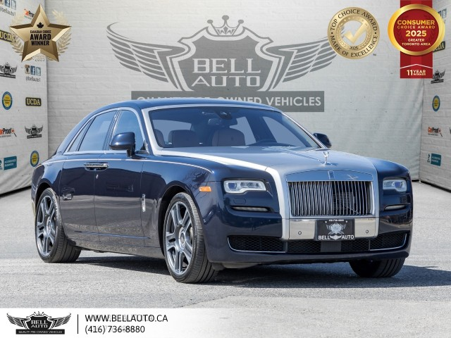 2016 Rolls-Royce Ghost RR4, HUD, SILVER SATIN BONNET, STARLIGHT CEILING, 
