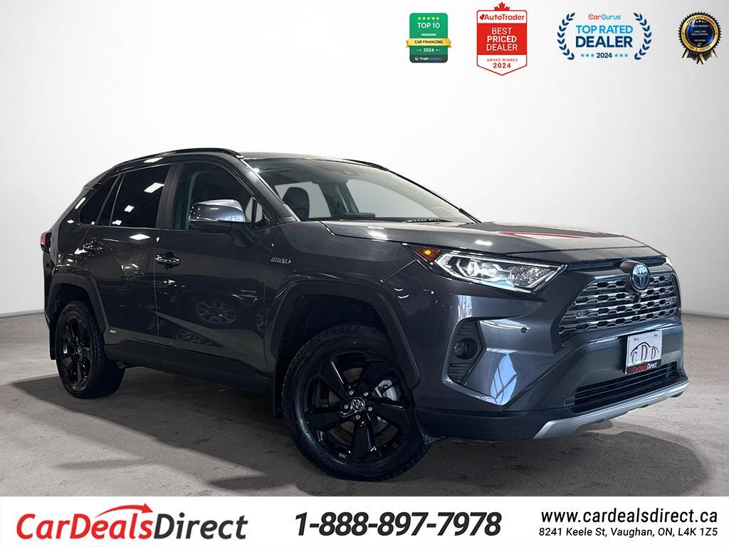 2021 Toyota RAV4 Hybrid Limited AWD/Leather/Drive Assist/NAVI/Sunro