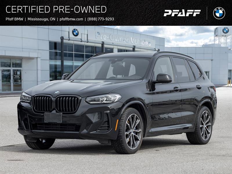 2022 BMW X3 PremEssential/MSport/CleanCarfax/ServRecs/OneOwner