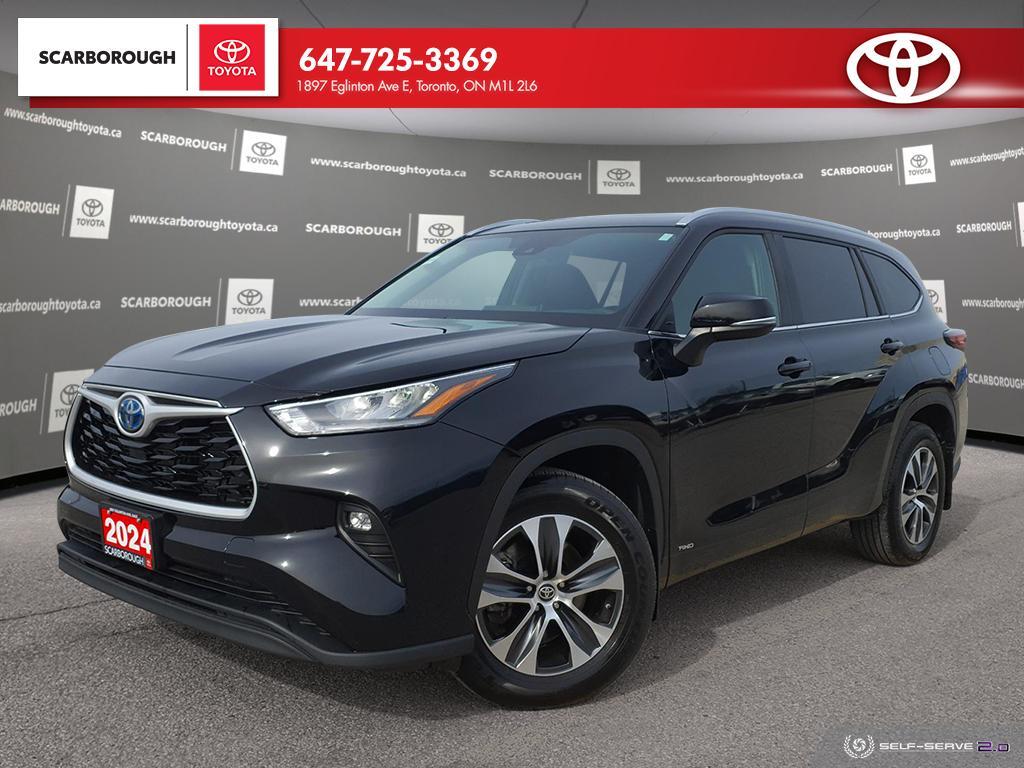 2024 Toyota Highlander Hybrid XLE AWD | Leather | Sunroof | Alloys