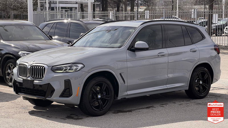 2022 BMW X3 xDrive30i | Enhanced | Low KM | 1 Owner | CPO