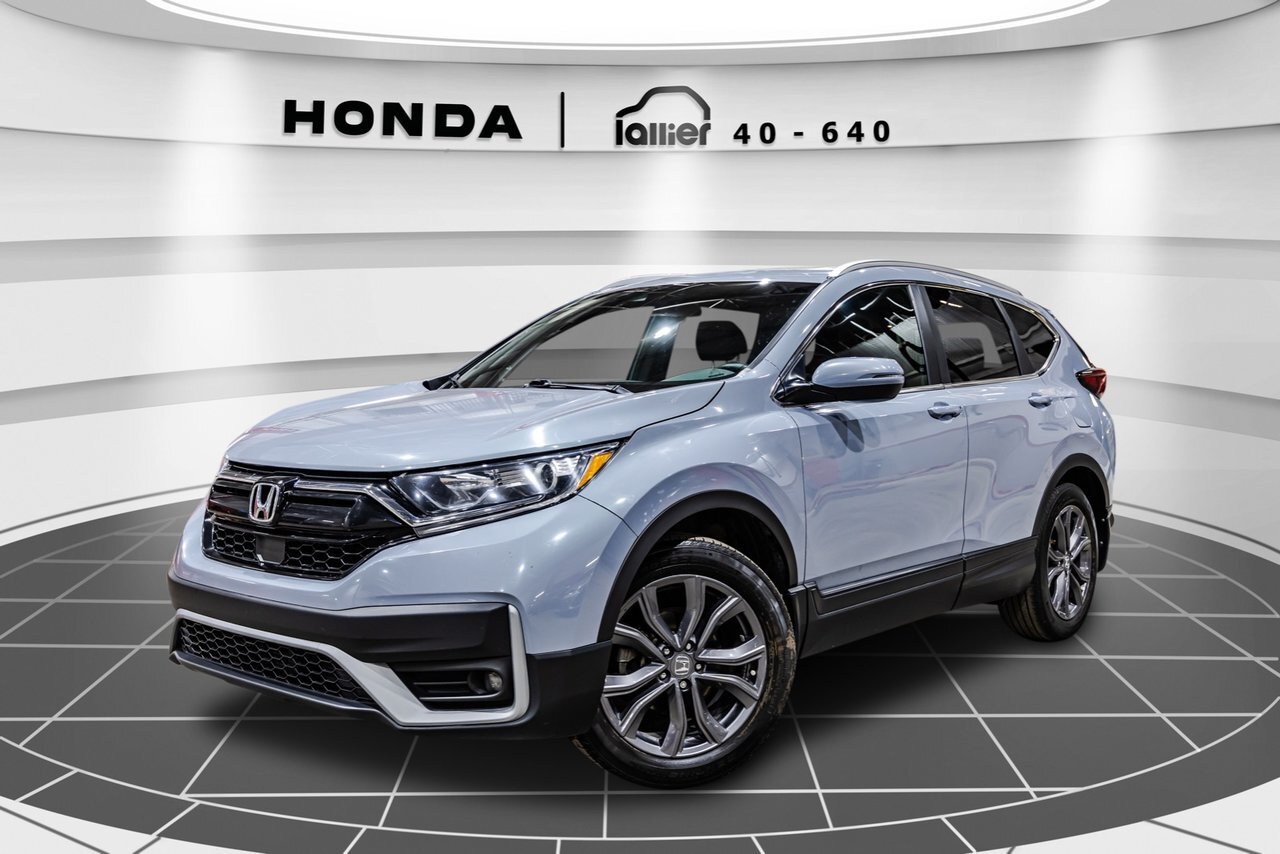 2022 Honda CR-V Sport JAMAIS ACCIDENTÉ + UN SEUL PROPRIO + DÉMARRE