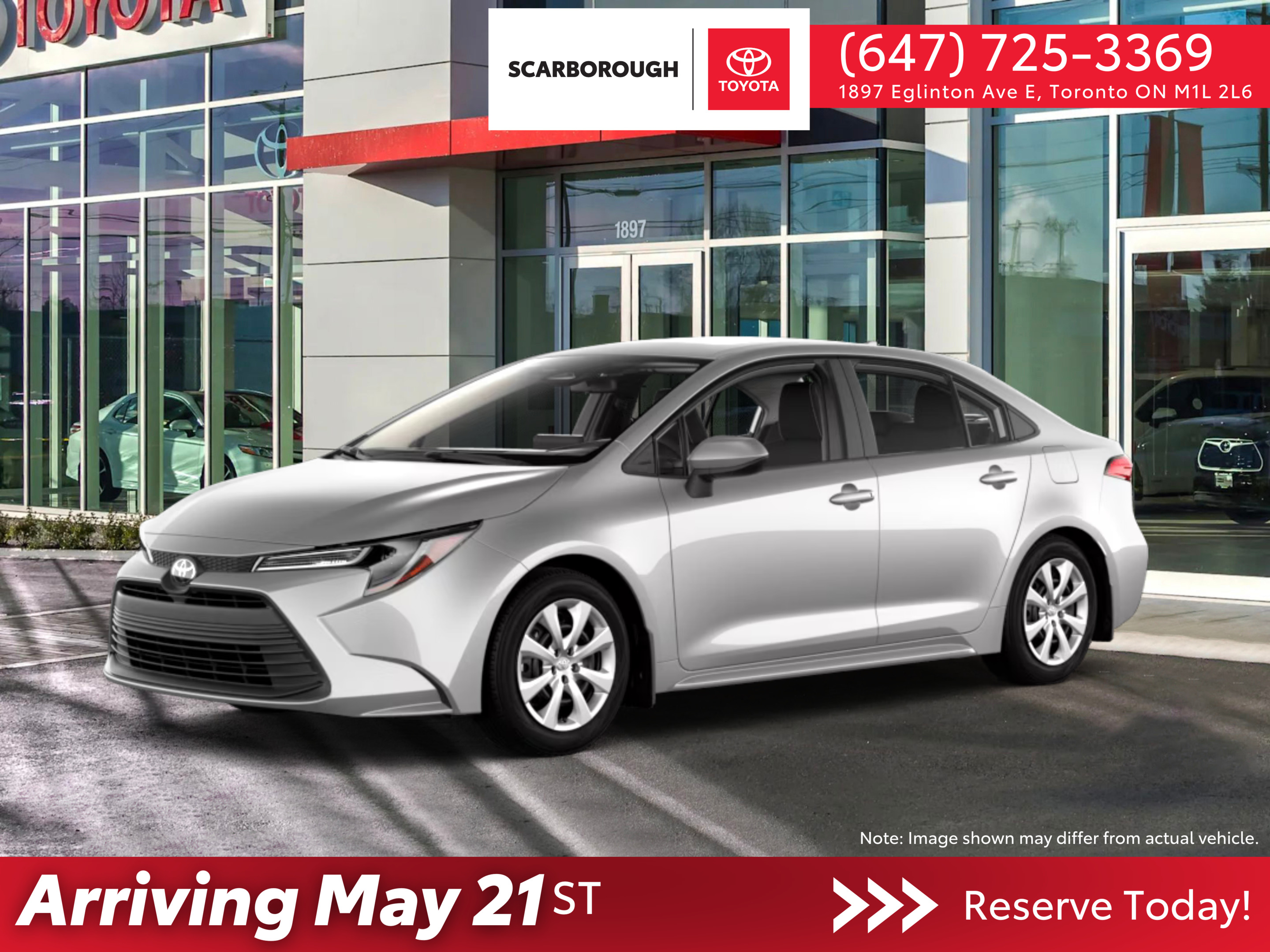 2025 Toyota Corolla LE CVT - Incoming May