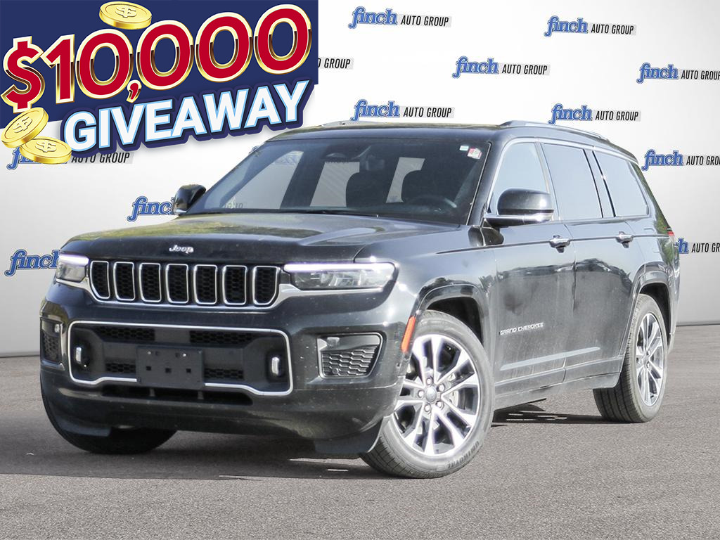 2022 Jeep Grand Cherokee L Overland 2ND ROW BUCKETS | MASSAGING SEATS | PANO 