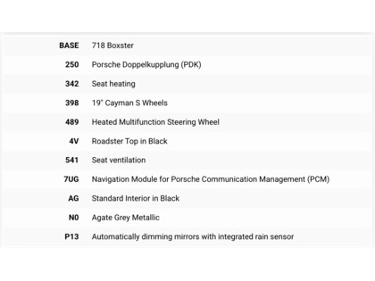 used 2017 Porsche 718 Boxster car, priced at $59,900