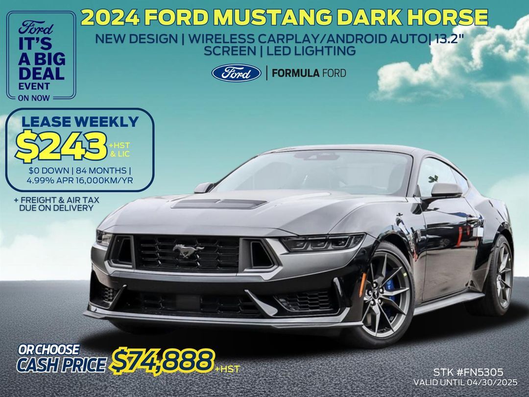 2024 Ford Mustang Dark Horse