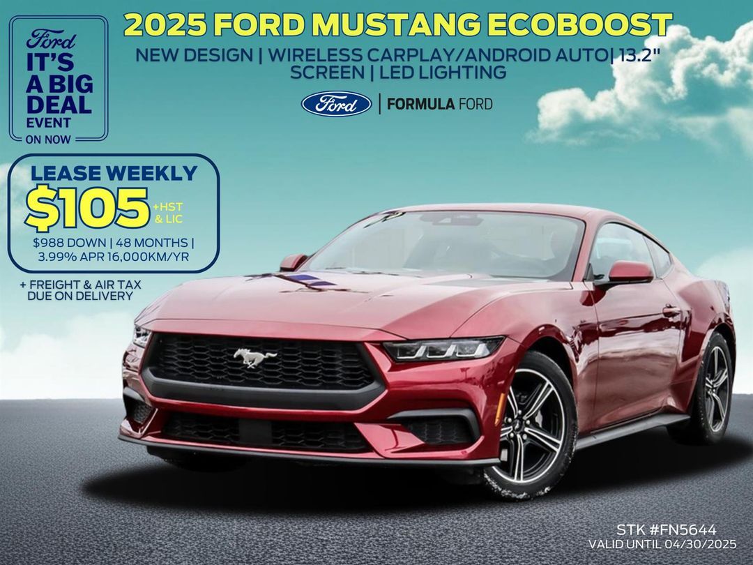 2025 Ford Mustang EcoBoost