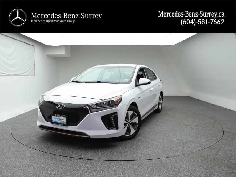 2019 Hyundai Ioniq Electric Preferred Hatchback w/White Exterior 