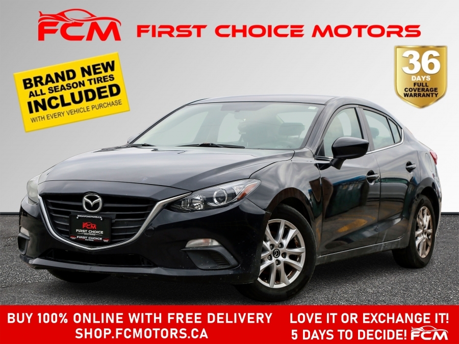2015 Mazda Mazda3 GS SKYACTIV ~MANUAL, FULLY CERTIFIED WITH WARRANTY