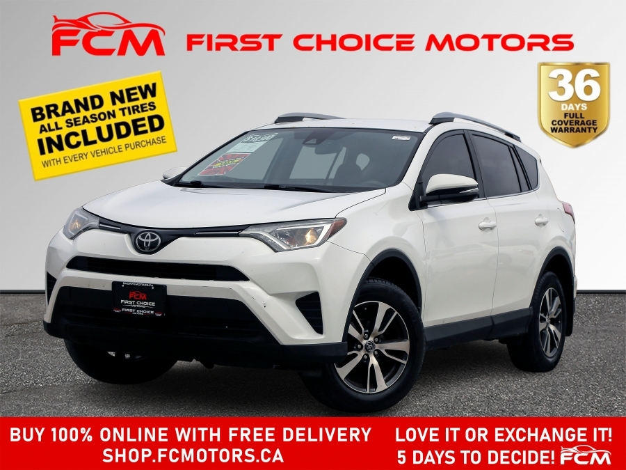 2018 Toyota RAV4 LE AWD ~AUTOMATIC, FULLY CERTIFIED WITH WARRANTY!!