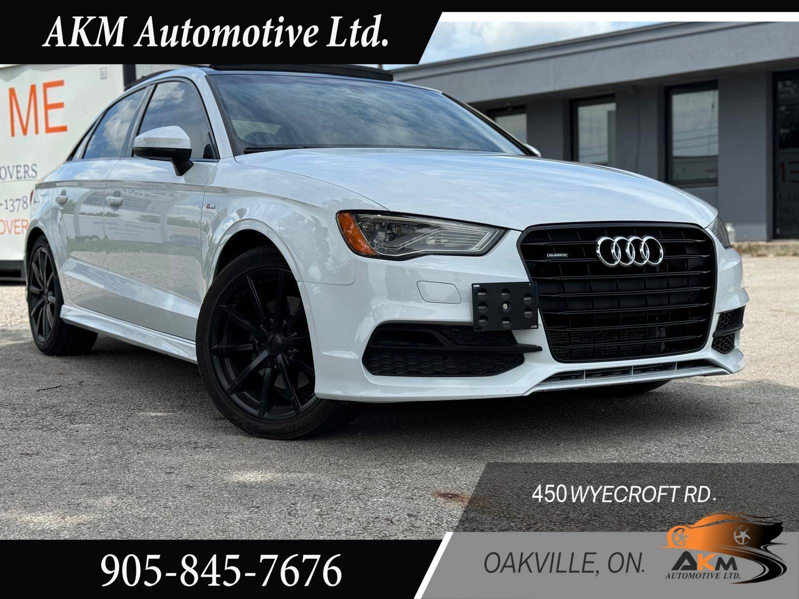 2015 Audi A3 4dr Sdn quattro 2.0T Progressiv, Certified