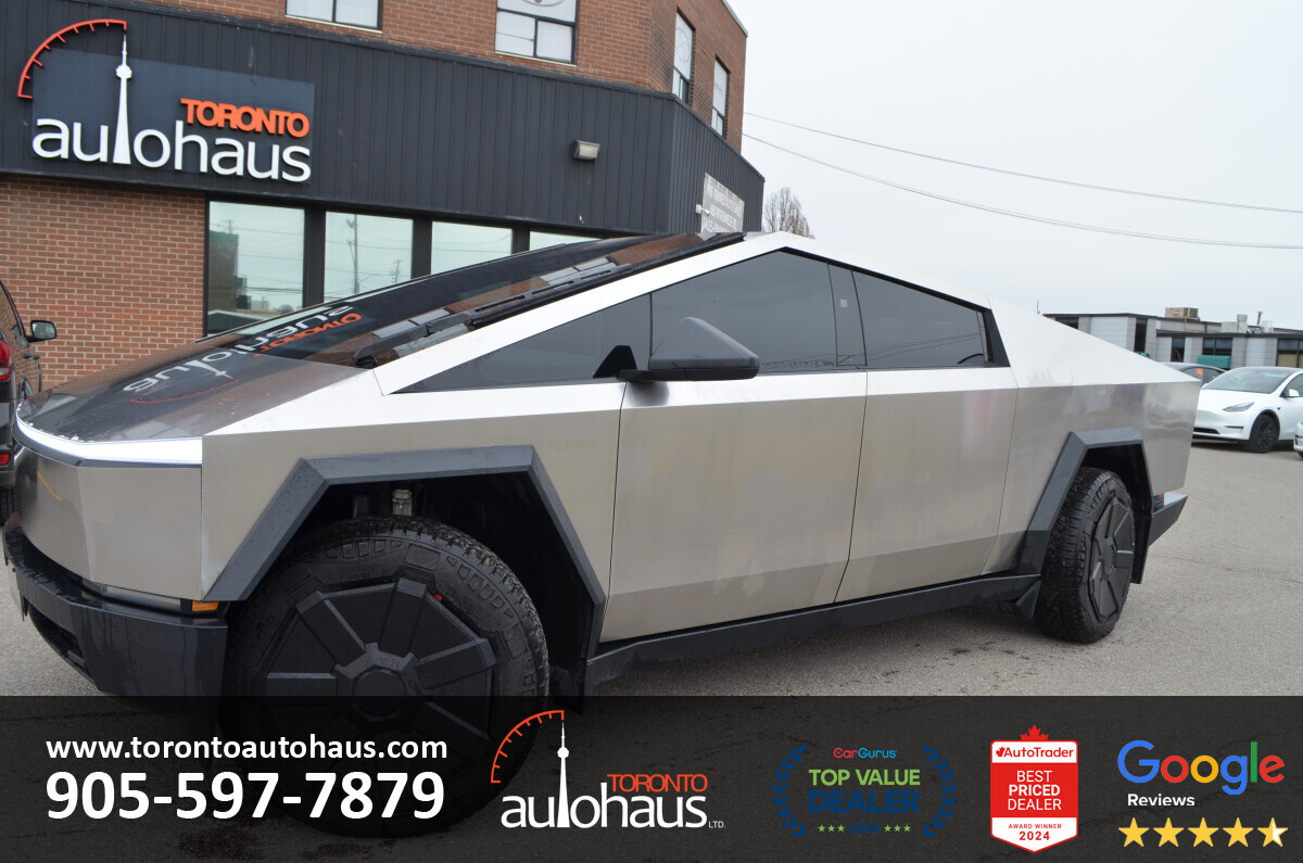 2024 Tesla Cybertruck FSD I FOUNDATION I WHITE INT TRIM