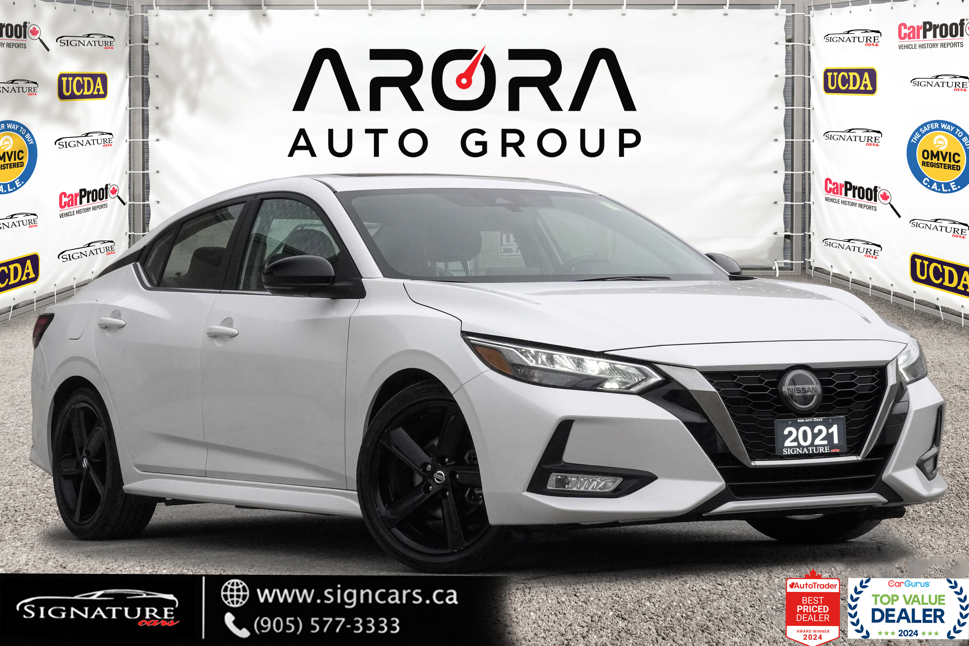 2021 Nissan Sentra SR / NO ACCIDENT / SUNROOF / REMOTE START/ CARPLAY