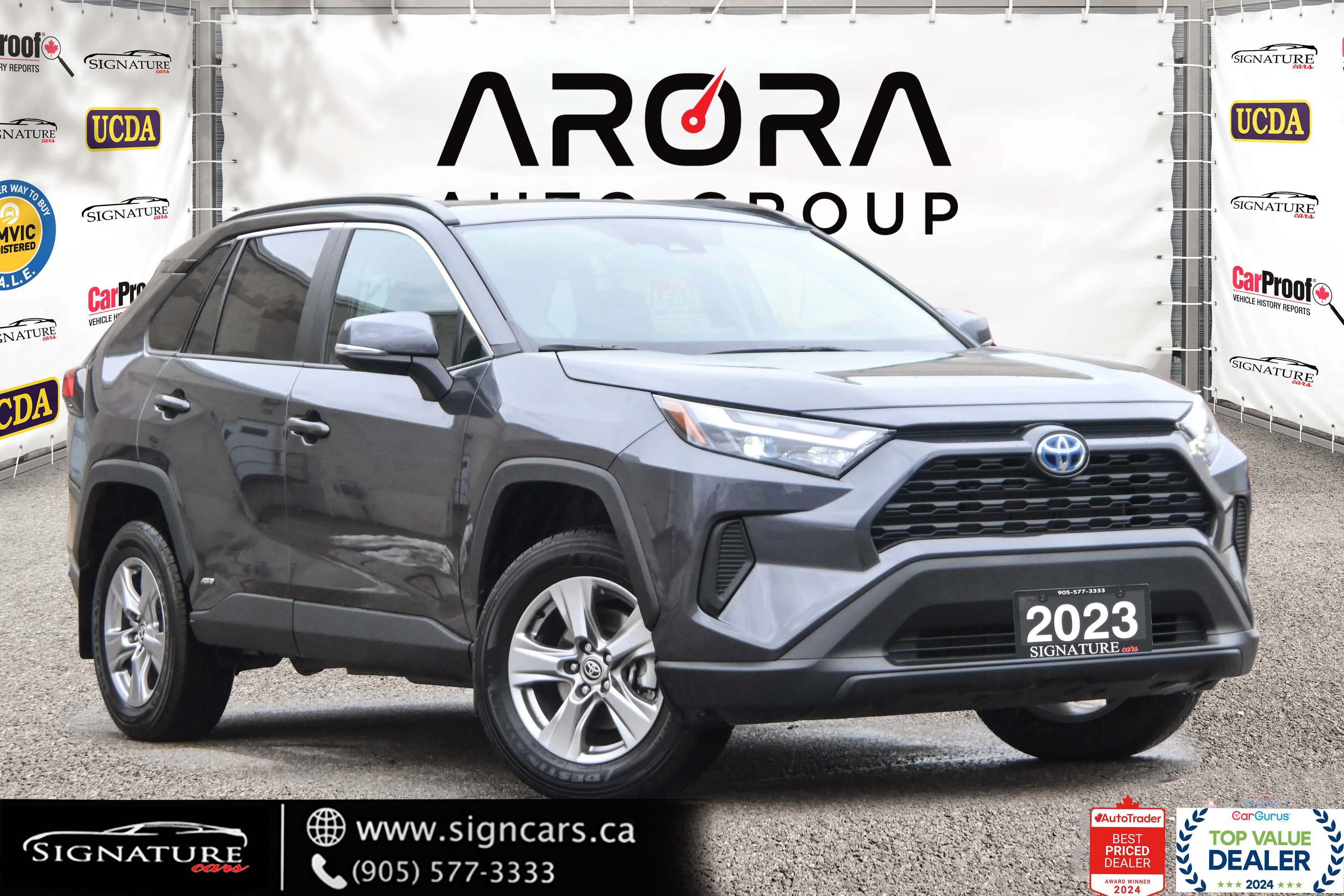 2023 Toyota RAV4 Hybrid XLE AWD / NO ACCIDENT /SUNROOF / CARPLAY / BSM