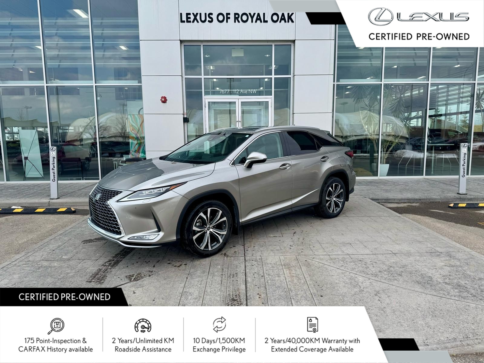 2022 Lexus RX 350 LUXURY PACKAGE / ZERO ACCIDENTS / FULL SERVICE REC